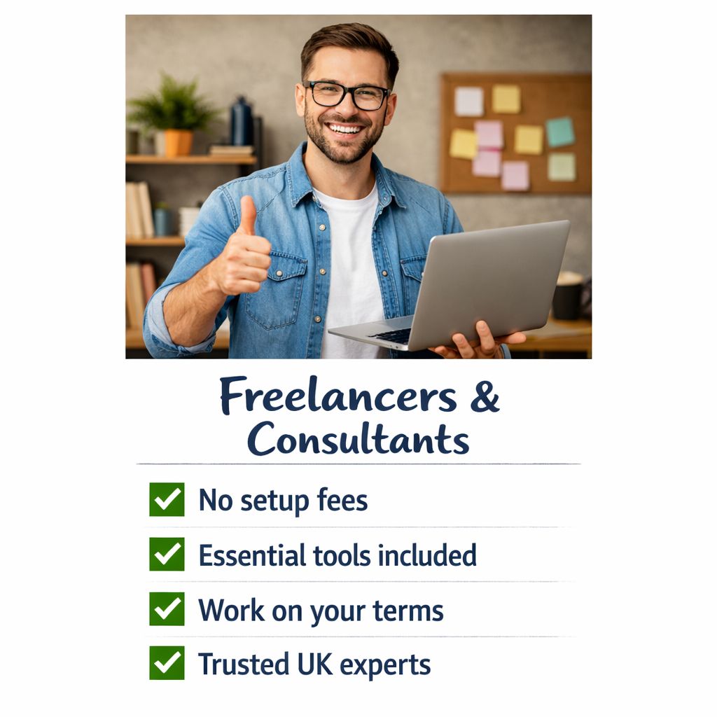 Freelancer working independently with cloud accounting support from AccTek