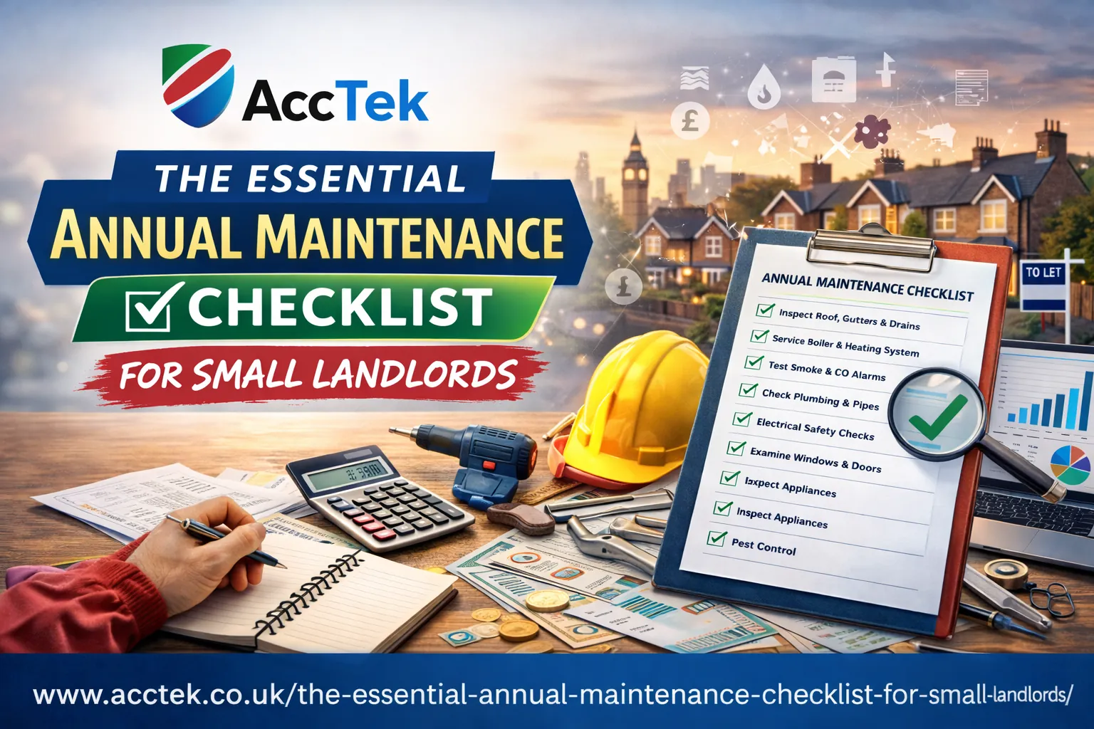 Annual Maintenance Checklist Small Landlords