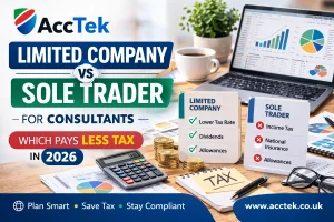 Ltd Co. vs Sole Trader for consultants: Pay less tax in 2026