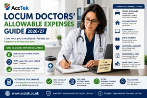 Locum Doctors allowable expenses guide (2026/27)