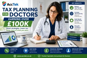 The £100k Doctor Tax Trap: How to Diagnose and Treat Your 60% Effective Tax Rate (2026/27 Edition)