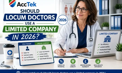 Locum Doctors Limited Company Tax Guide 2026 Should locum doctors use a limited company in 2026 UK tax guide